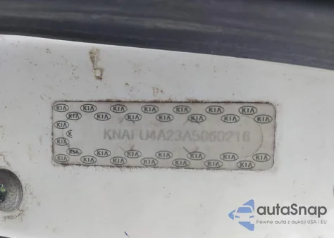 2010 Kia Forte Ex из США, поврежденный, VIN KNAFU4A23A5060216